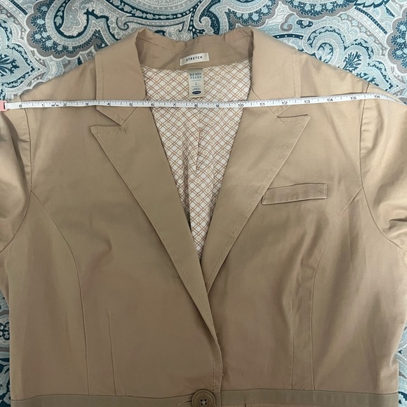 Old Navy Vintage Beige Jacket (Size L) - Picture 8 of 10
